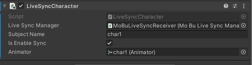 unity character setting